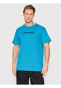 Jack & Jones - Jack&Jones T-Shirt You 12213077 Niebieski Regular Fit. Kolor: niebieski. Materiał: bawełna #3