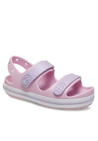 Crocs Sandały Crocband Cruiser Sandal T Kids 209424 Różowy. Kolor: różowy #6