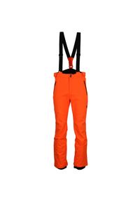 PEAK MOUNTAIN - Spodnie narciarskie softshell Peak Mountain Ceprim. Kolor: pomarańczowy. Materiał: softshell. Sezon: zima. Sport: narciarstwo #1