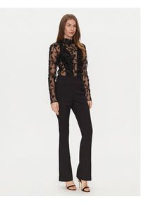 Babylon Body S00305 Czarny Slim Fit. Kolor: czarny. Materiał: syntetyk #4