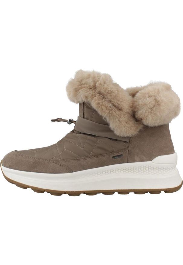 Geox Model D Spherica Kolor Brązowy. Kolor: brązowy, beżowy, wielokolorowy. Sezon: zima. Styl: elegancki