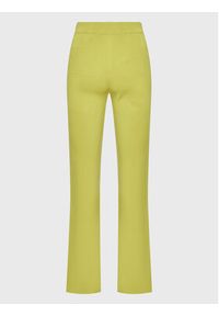 Kontatto Spodnie dzianinowe 3M7762 Zielony Regular Fit. Kolor: zielony. Materiał: wiskoza #3