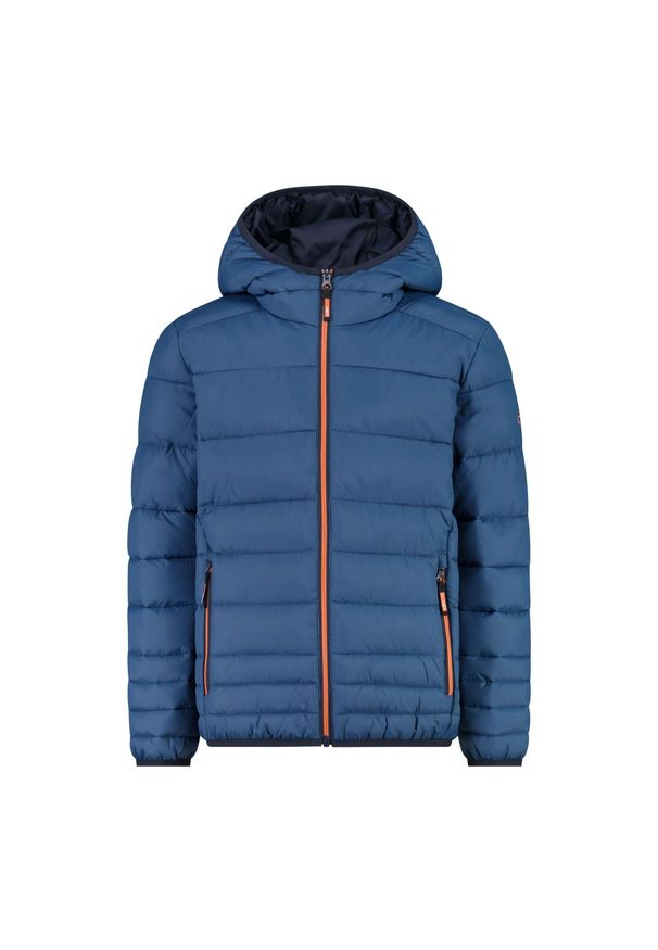 Kurtka dziecięca turystyczna CMP 34Z3294. Kolor: żółty, niebieski, wielokolorowy, pomarańczowy. Materiał: softshell. Styl: sportowy