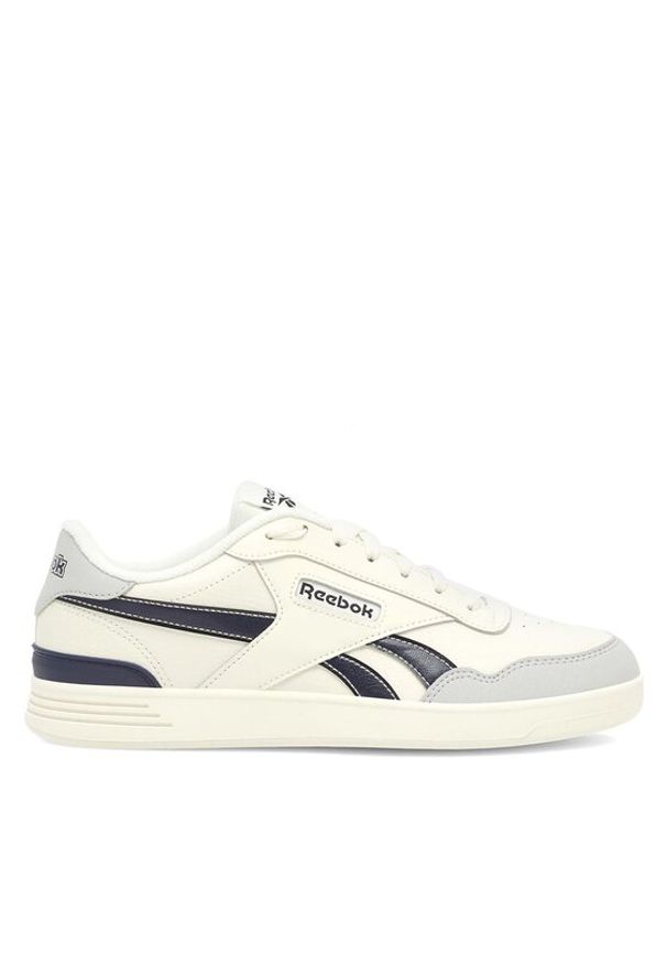 Reebok Sneakersy Court Advance 100033756 Écru. Materiał: skóra
