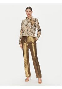 Marciano Guess Spodnie materiałowe 5GGB18 7312A Beżowy Regular Fit. Kolor: beżowy. Materiał: wiskoza #3
