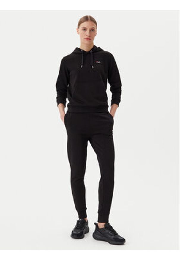 Fila Spodnie dresowe Lucerna FAW1055 Czarny Regular Fit. Kolor: czarny. Materiał: bawełna