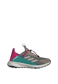 Adidas - Terrex Voyager 21 Slip-On HEAT.RDY Travel Shoes. Zapięcie: bez zapięcia. Kolor: niebieski, różowy, wielokolorowy, beżowy. Materiał: materiał. Model: Adidas Terrex #1