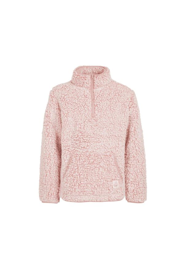 Bluza dziecięca Protest PRTLINDE JR 1/4 zip top. Kolor: różowy. Sezon: zima. Sport: narciarstwo