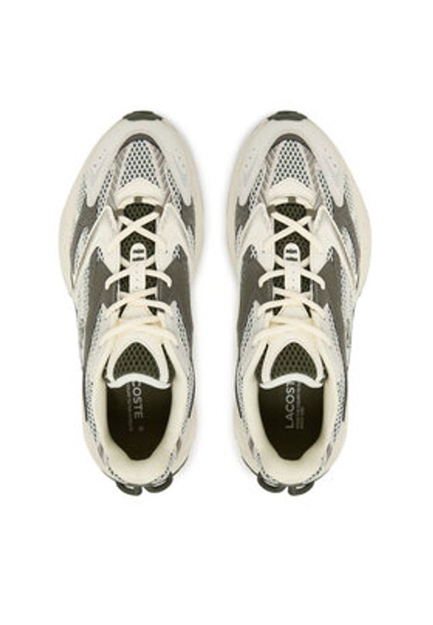 Lacoste Sneakersy L003 Neo Shot 7-50SMA0121 Écru. Materiał: materiał