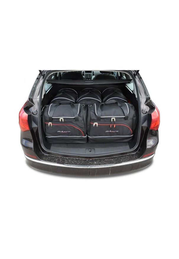 KJUST - Torby Do Bagażnika Opel Astra Tourer 2010-2015 5Szt Kjust. Kolor: czarny. Styl: sportowy