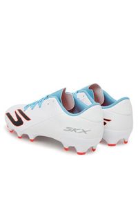 skechers - Skechers Buty do piłki nożnej Gold Fg 252116 WTQP Biały. Kolor: biały. Materiał: skóra