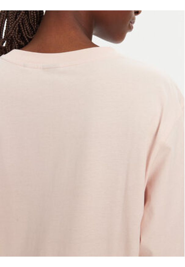 BOSS T-Shirt C_Enis 50523256 Różowy Oversize. Kolor: różowy. Materiał: bawełna