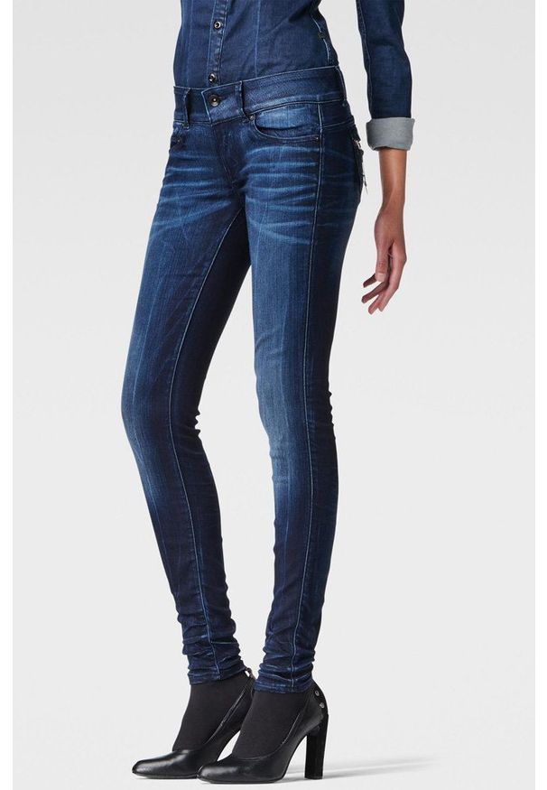 G-Star RAW - G-Star Raw jeansy Midge Cody. Kolor: niebieski