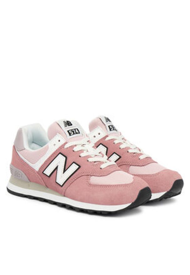 New Balance Sneakersy U5747SG Różowy. Kolor: różowy. Materiał: skóra, zamsz