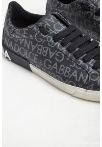 Dolce & Gabbana - Sneakersy męskie skórzane Portofino Vintage DOLCE & GABBANA. Materiał: skóra #5
