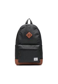 Herschel Plecak Heritage 11383-00055 Czarny. Kolor: czarny. Materiał: skóra