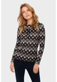Greenpoint - Sweter o luźnym kroju z nadrukiem. Wzór: nadruk #1