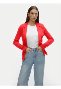 Vero Moda Marynarka Julia 10154123 Różowy Regular Fit. Kolor: różowy. Materiał: bawełna, syntetyk #5