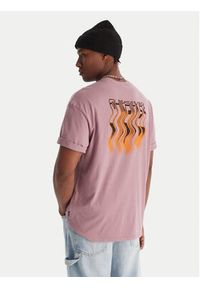 Quiksilver T-Shirt Elderberry EQYZT08200 Fioletowy Regular Fit. Kolor: fioletowy. Materiał: bawełna #5
