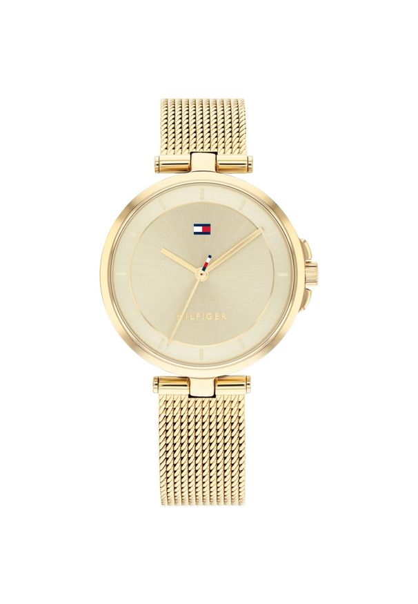 TOMMY HILFIGER ZEGAREK Cami 1782362. Materiał: bawełna, skóra. Styl: klasyczny, sportowy