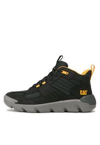 CAT Footwear Sneakersy Crail Mid P725600 Czarny. Kolor: czarny. Materiał: skóra, nubuk #6