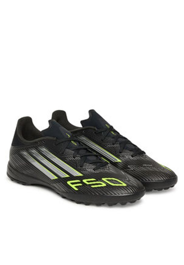 Adidas - adidas Buty do piłki nożnej F50 League JH7725 Czarny. Kolor: czarny. Materiał: materiał