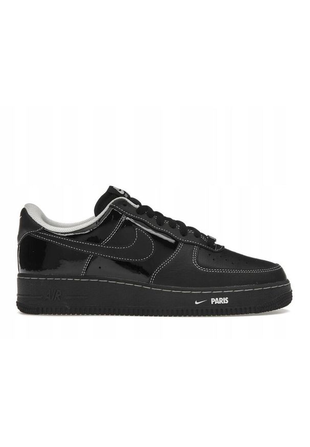 Buty sportowe męskie Nike Air Force 1. Kolor: czarny. Model: Nike Air Force