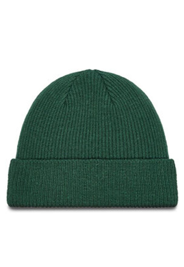 New Era Czapka Wool Cuff Knit Beanie 60424811 Zielony. Kolor: zielony. Materiał: akryl, materiał
