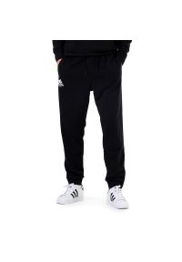 Adidas - Spodnie adidas Cat Graph HC7821 - czarne. Kolor: czarny. Materiał: poliester, materiał, dresówka, bawełna