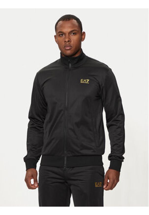 EA7 Emporio Armani Dres 8NPV65 PJHCZ 0208 Czarny Regular Fit. Kolor: czarny. Materiał: syntetyk
