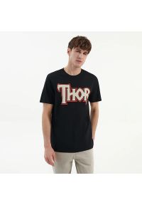 House - Koszulka Thor - Czarny. Kolor: czarny