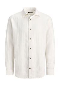 Jack & Jones Koszula Blaparker 12292161 Écru Regular Fit. Kolor: kremowy. Materiał: bawełna #2