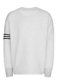 Adidas - adidas Bluza Neuclassics JW7920 Szary Oversize. Kolor: szary. Materiał: bawełna