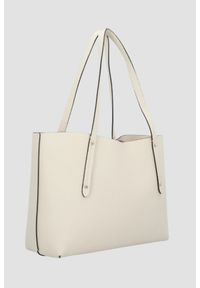 Guess - GUESS Beżowa shopperka damska 3 w 1 Brenton. Kolor: beżowy. Styl: elegancki, casual #8