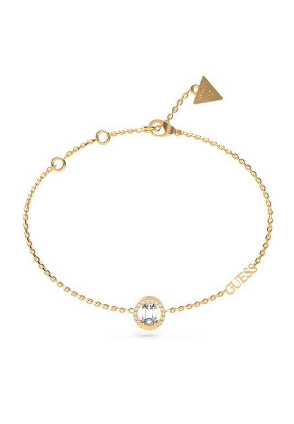 Guess Bransoletka JUBB0465 3JW Złoty. Materiał: metalowe. Kolor: złoty