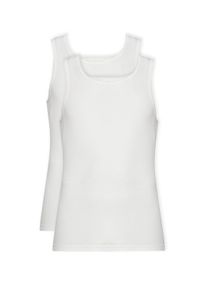 Resteröds Komplet tank topów 7027 1 Biały Slim Fit. Kolor: biały. Materiał: bawełna #1