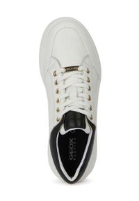 Geox sneakersy skórzane D DALYLA A kolor biały D36QFA 04654 C0404. Nosek buta: okrągły. Zapięcie: sznurówki. Kolor: biały. Materiał: skóra #2