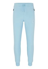 BOSS - Boss Spodnie dresowe 50487939 Niebieski Regular Fit. Kolor: niebieski. Materiał: dresówka, bawełna #2