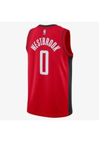 Koszulka Młodzieżowa Nike NBA Houston Rockets Westbrook Jersey. Kolor: czerwony. Materiał: jersey