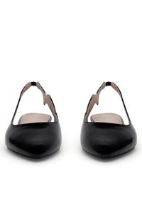 Sergio Bardi Baleriny WFA1572-21Z-SB Czarny. Kolor: czarny. Materiał: lakier, skóra #5