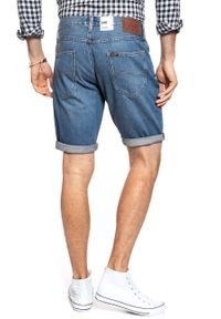 Lee - LEE 5POCKET SHORT MĘSKIE SPODENKI KRÓTKIE SOFT MID ALISO L73ELJGJ. Materiał: jeans. Długość: krótkie