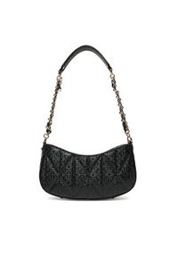 Guess Torebka Aldina HWGG96 63170 Czarny. Kolor: czarny. Materiał: skórzane