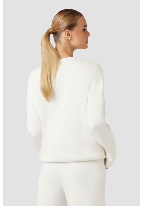 Guess - GUESS Damska bluza w kolorze ecru Cecilia. Kolor: beżowy