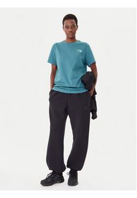 The North Face T-Shirt Redbox NF0A87NK Niebieski Relaxed Fit. Kolor: niebieski. Materiał: bawełna #4