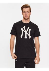 47 Brand T-Shirt New York Yankees BB017TEMIME568336JK Czarny Regular Fit. Kolor: czarny. Materiał: bawełna #1