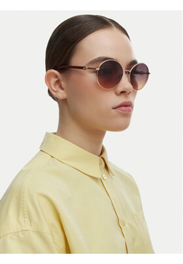 Guess Okulary przeciwsłoneczne GU00260 Brązowy. Kolor: brązowy