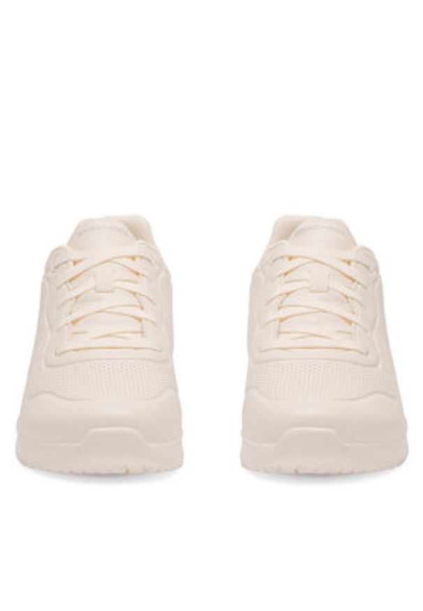 skechers - Skechers Sneakersy UNO LIGHT 8750063 BGE Beżowy. Kolor: beżowy. Materiał: syntetyk