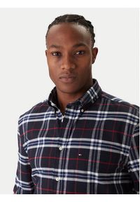 TOMMY HILFIGER - Tommy Hilfiger Koszula MW0MW40894 Granatowy Regular Fit. Kolor: niebieski. Materiał: bawełna #2