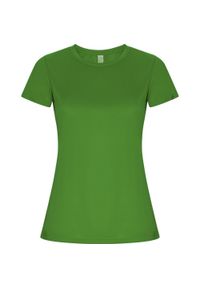 ROLY - Damska Koszulka Sportowa Imola. Kolor: zielony. Sport: turystyka piesza #1