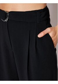 BOSS - Boss Spodnie materiałowe Tapia 50438985 Czarny Regular Fit. Kolor: czarny. Materiał: syntetyk, wiskoza